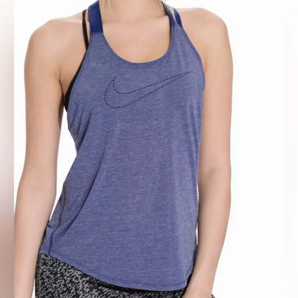 Nike Women's Tank Top Small Blue